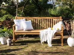 Banco De Jardín De Madera 160 Cm VIVARA