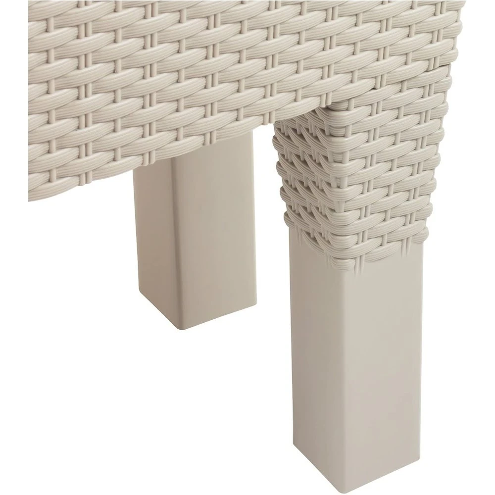 Jardinera C/ Patas Mod. Rato Jh 600. C/autorriego 60x25x46cm. Blanco - Imagen 4