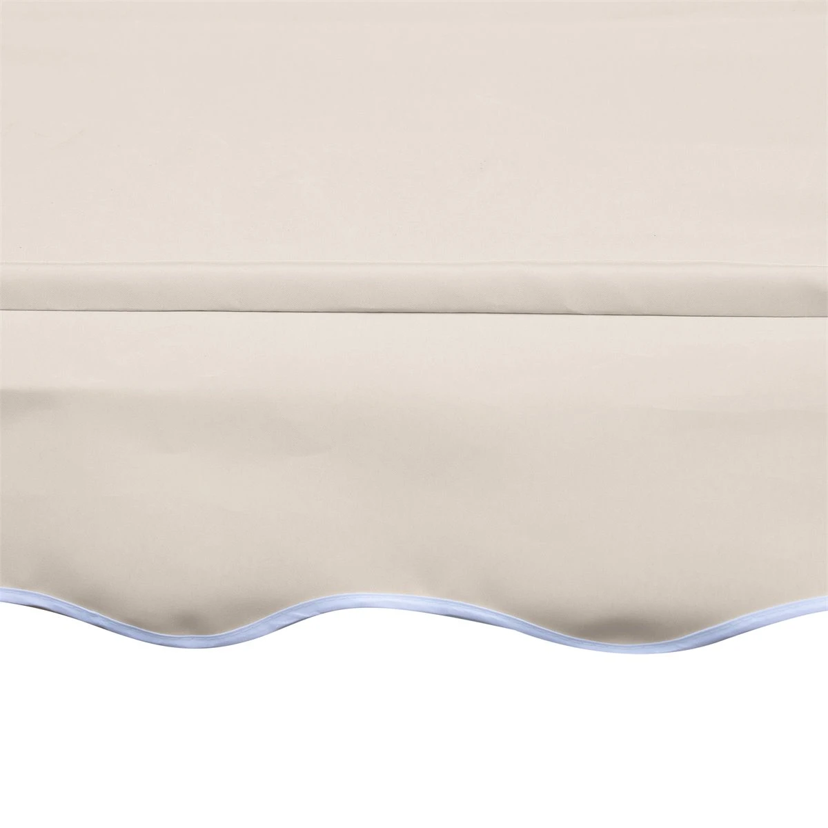 Outsunny Toldo Manual Retráctil Para Exterior 400x120x170-280 Cm Toldo Enrollable Altura Ajustable Con Manivela Protección Solar Para Terraza Balcón Jardín Beige - Imagen 6