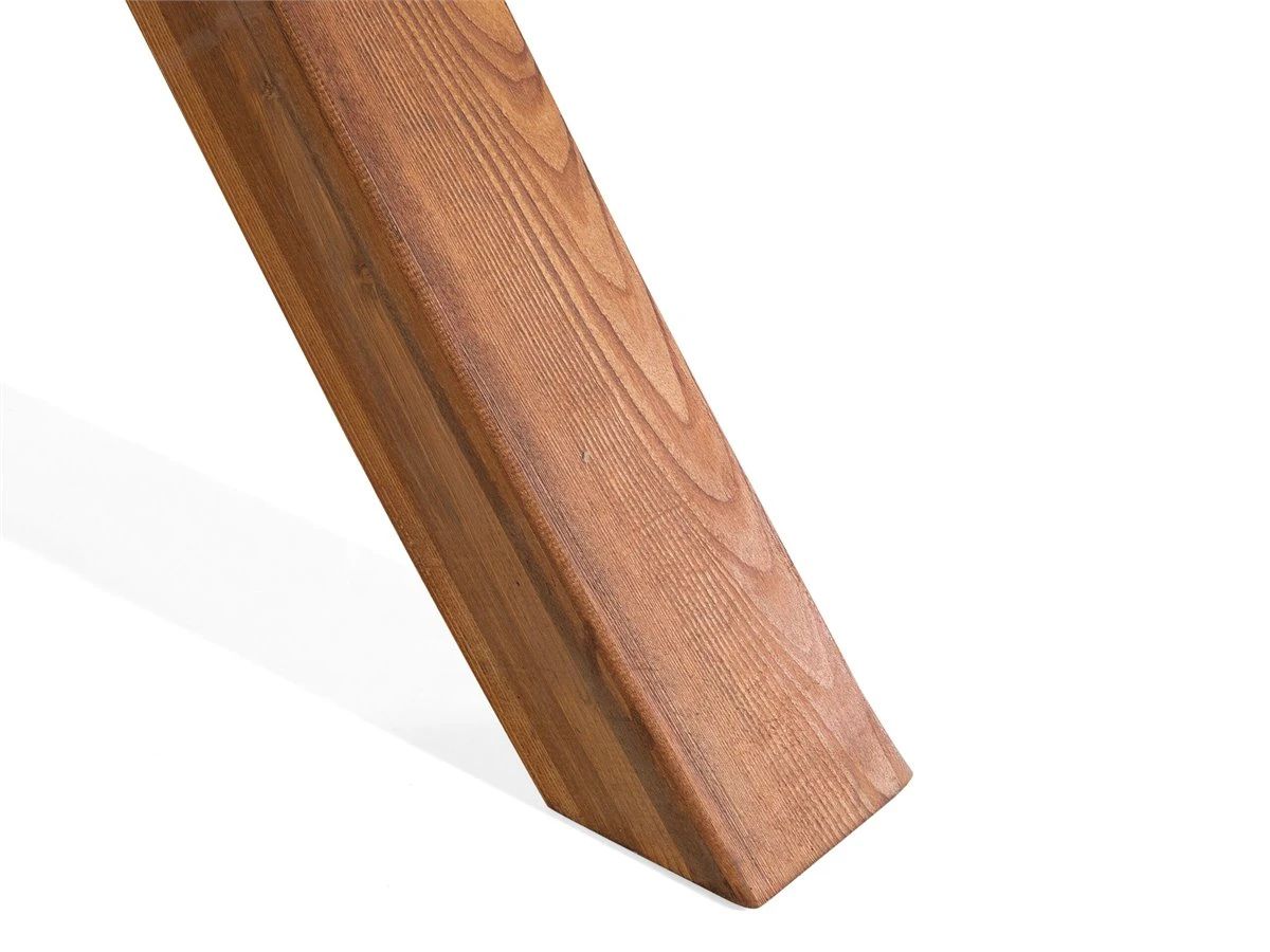 Columpio De Madera De Alerce Oscura/beige Crema APRILIA - Imagen 12