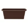 Prosperplast Jardinera Para Balcón Con Base Respana Set , Dimensiones (Mm) 885X184X150, Color Marrón