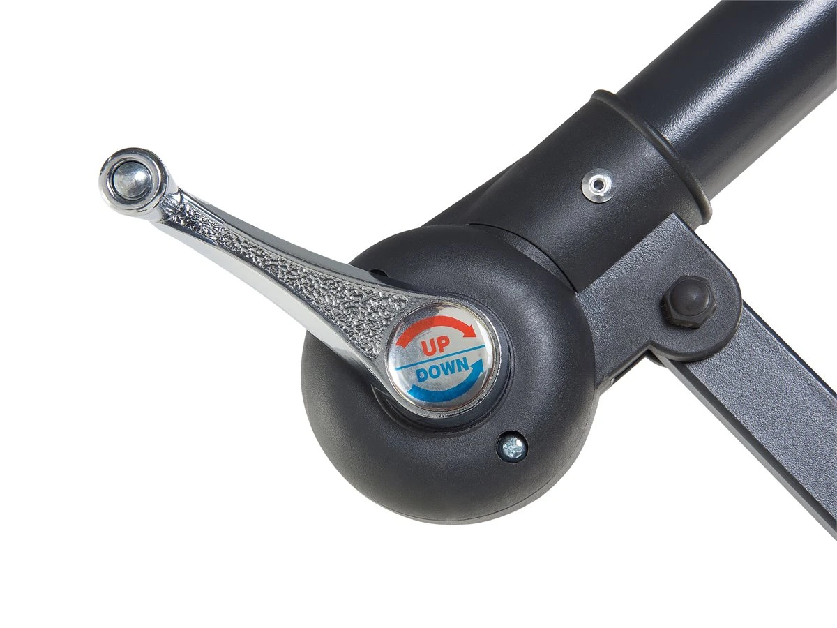 Sombrilla Voladiza De Poliéster Rojo/borgoña 300 Cm RAVENNA - Imagen 10