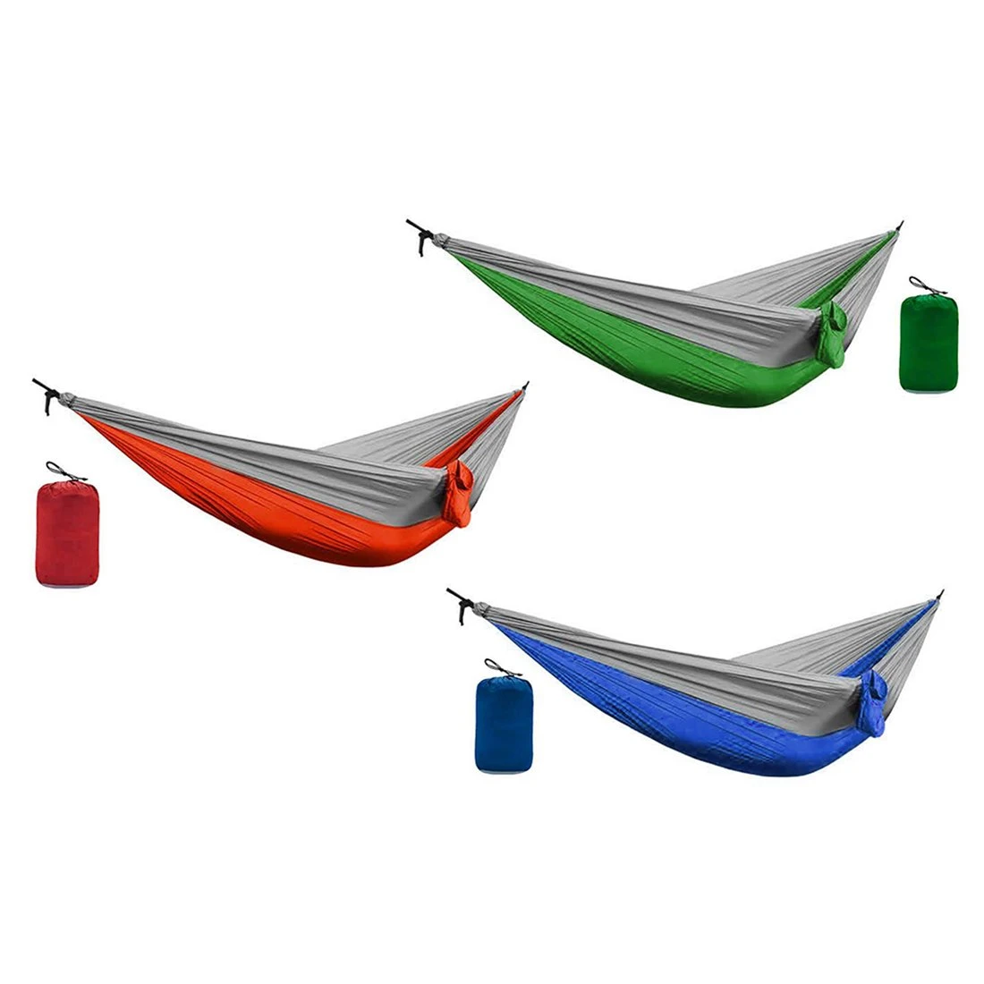 Acomoda Textil – Hamaca Colgante Portátil 260x90 Cm, Resistente, Cómoda, Fresca Y Transpirable. Hamaca De Exterior Práctica, Ligera Para Jardín, Balcón, Camping, Playa Y Viaje. (Modelo A)