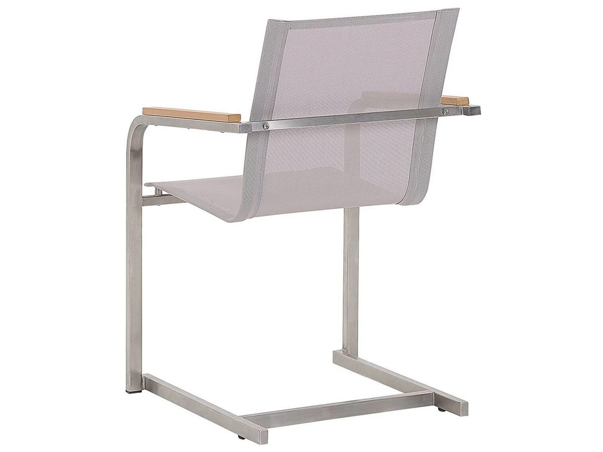 Conjunto De 2 Sillas De Jardín Beige COSOLETO - Imagen 7