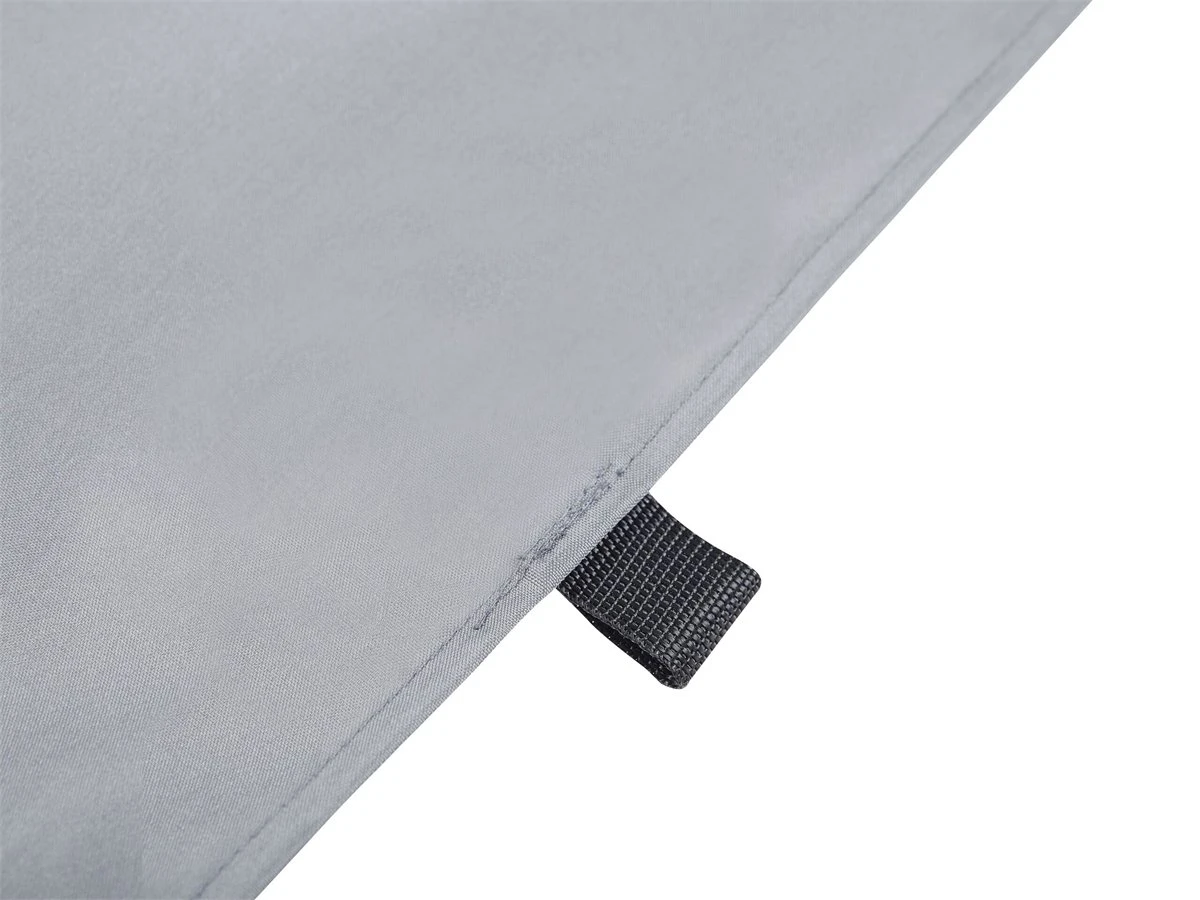 Toldo Vela Triangular De Poliéster Gris 300 X 300 Cm LUKKA - Imagen 6