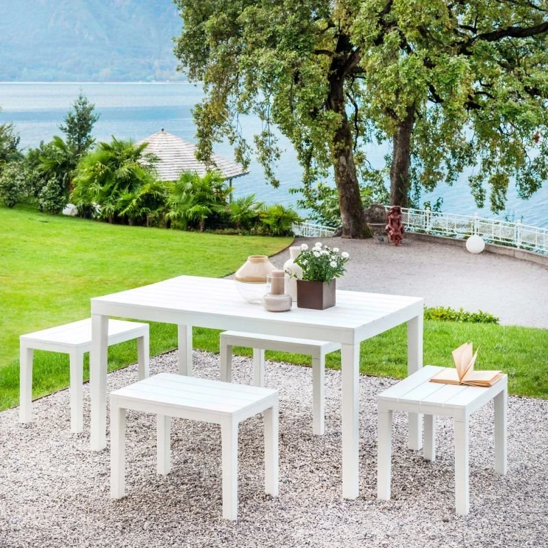 Banqueta De Exterior Nailu Antracita 60 X 45 X Cm - Imagen 3