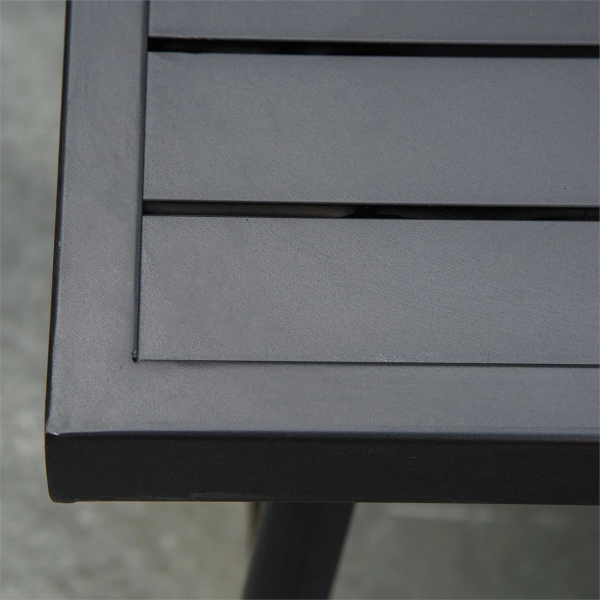 Outsunny Conjunto De Muebles De Ratán Y Aluminio Juego De Muebles De Jardín 4 Piezas Mesa De Café Sofá De 3 Plazas Y 2 Sillones Con Cojines Para Terraza Exterior Gris - Imagen 9