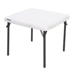 Mesa Baja Plegable Infantil Crema LIFETIME 61 X 61 X 53,5 Cm