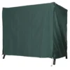 Outsunny Funda Para Columpio De Jardín Con Cremallera Cubierta Muebles Para Exterior Ideal Columpios 177x114x152cm Verde Oscuro