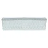 Prosperplast Jardinera Para Balcón Ratolla Case 15,3L., Dimensiones (Mm) 881X173X150, Color Blanco