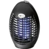 Clatronic IV 3340 Lámpara Antimosquitos, Ecológico, Sin Productos Químicos, Malla Eléctrica 1500-2000 V, 20 M², 4, Negro