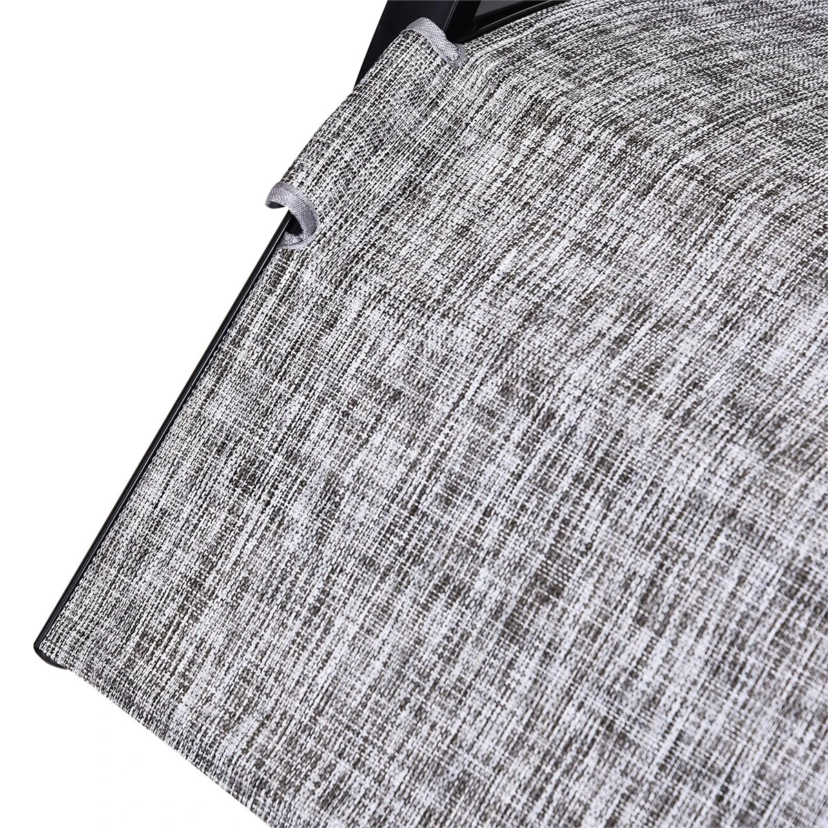 Outsunny Tumbona Mecedora De Exterior Con Respaldo Y Reposapiés Regulables 64x69x108 Cm Gris - Imagen 8