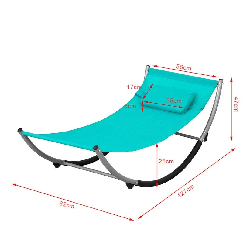 Hamaca Para Niños De Aire LibreCarga Máxima 100 Kg L127xP62xH47cm KMB04-B SoBuy - Imagen 2