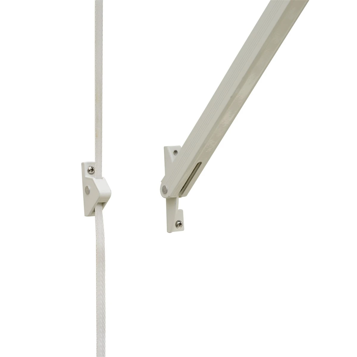 Outsunny Toldo De Ventana Toldo Manual De Aluminio Retráctil Para Exterior Toldo De Balcón Ángulo Ajustable Impermeable Tela De Poliéster 180x70cm Verde - Imagen 10