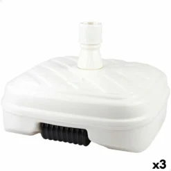 Base Para Sombrilla Aktive 56 X 40 X 56 Cm Blanco Plástico (3 Unidades)