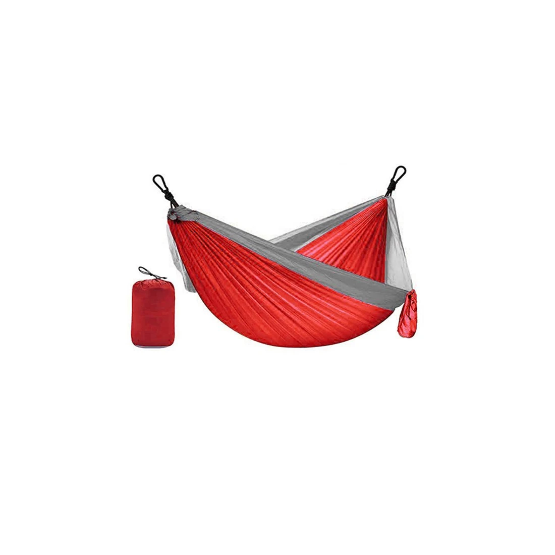 Acomoda Textil – Hamaca Colgante Portátil 270x140 Cm, Resistente, Cómoda, Fresca Y Transpirable. Hamaca De Exterior Práctica, Ligera Para Jardín, Balcón, Camping, Playa Y Viaje. (Modelo B) - Imagen 4