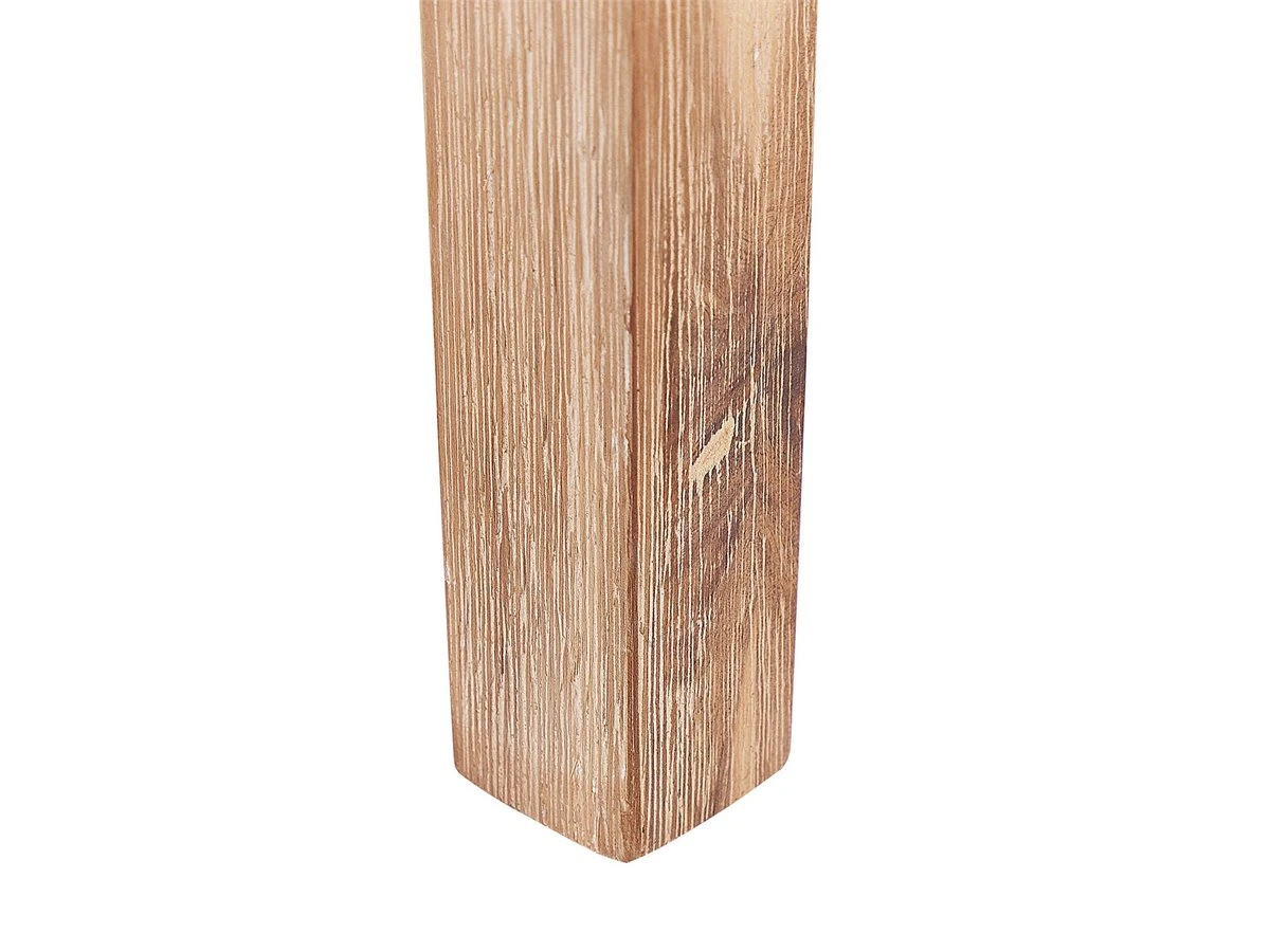 Conjunto De Jardín De Cemento Reforzado Mesa ⌀ 90 Cm Con 4 Sillas Gris/negro OLBIA - Imagen 9