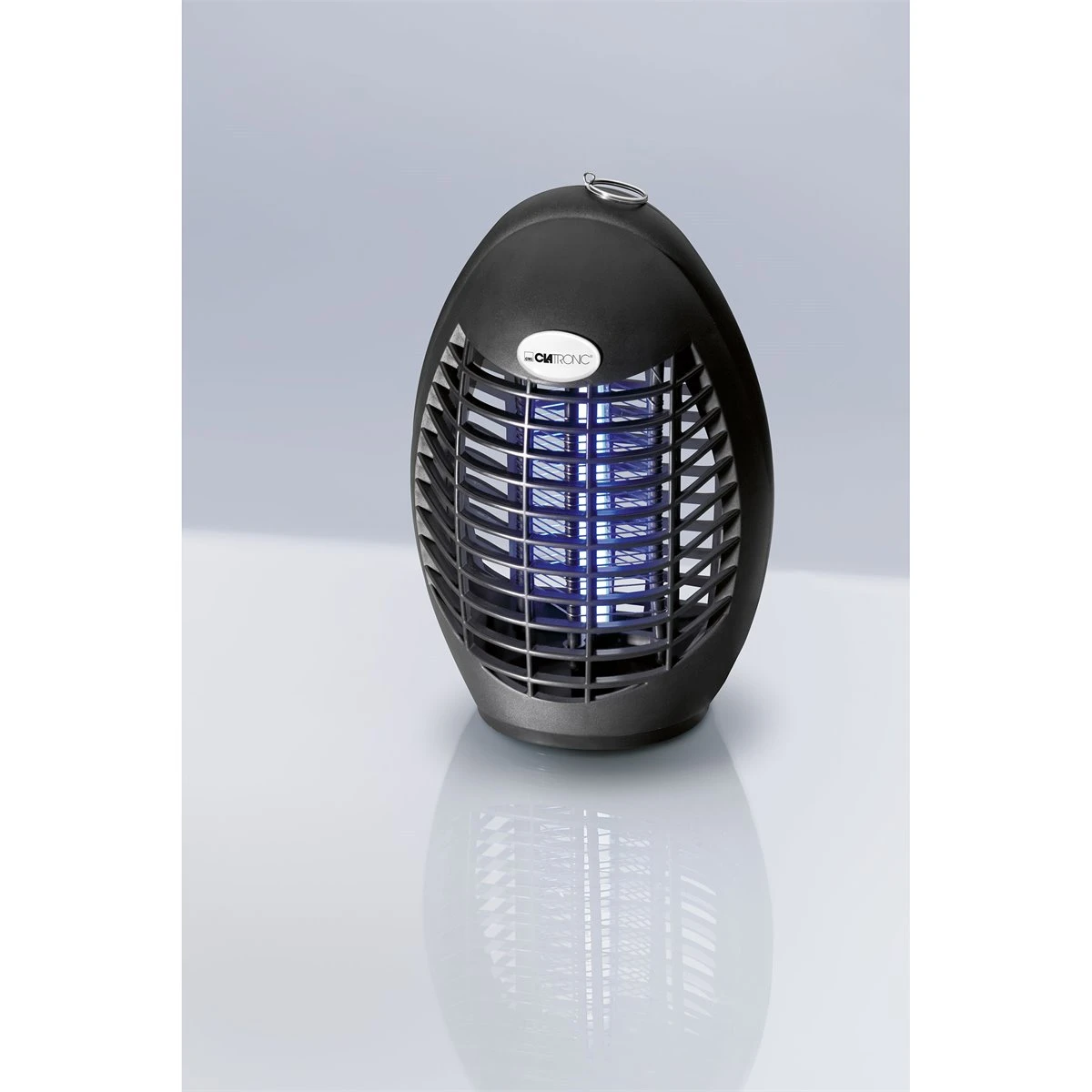 Clatronic IV 3340 Lámpara Antimosquitos, Ecológico, Sin Productos Químicos, Malla Eléctrica 1500-2000 V, 20 M², 4, Negro - Imagen 2