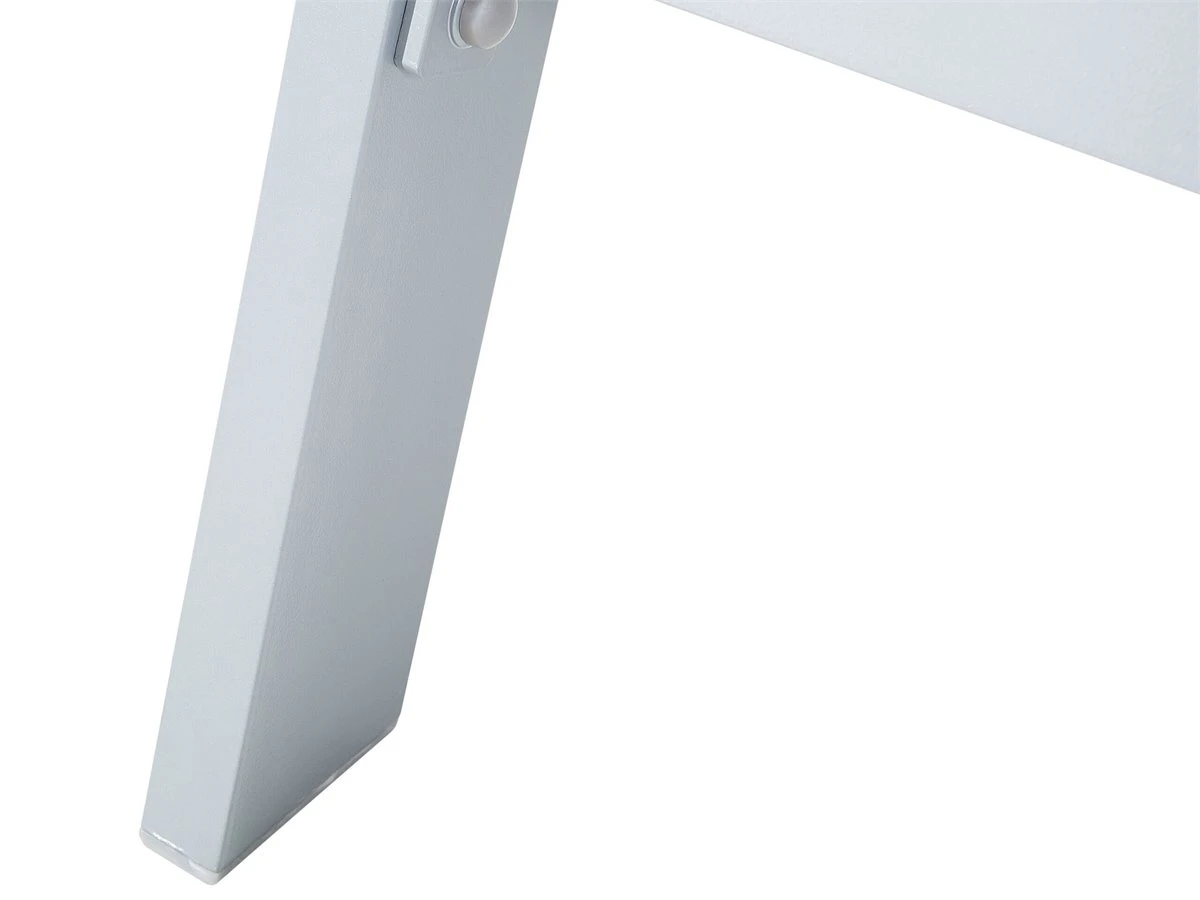 Tumbona De Jardín Negra En Aluminio CATANIA II - Imagen 7