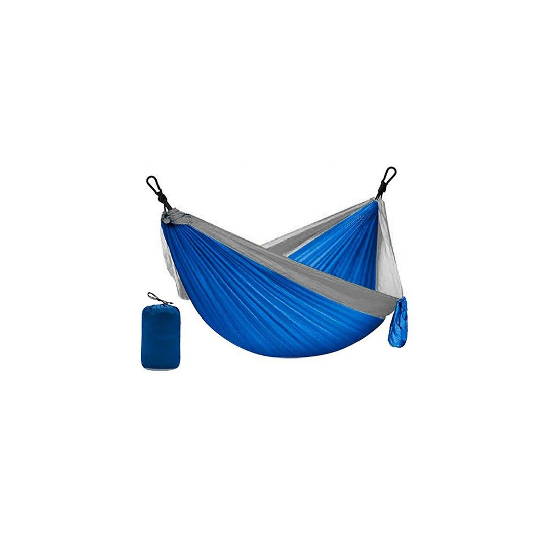 Acomoda Textil – Hamaca Colgante Portátil 270x140 Cm, Resistente, Cómoda, Fresca Y Transpirable. Hamaca De Exterior Práctica, Ligera Para Jardín, Balcón, Camping, Playa Y Viaje. (Modelo B) - Imagen 6