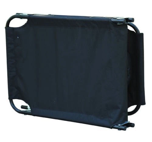 Outsunny Tumbona Plegable Con Respaldo Ajustable En 4 Posiciones Tumbona De Jardín Con Almohada Marco De Acero Y Tela Oxford Para Camping Playa Terraza 190x56x28 Cm Negro - Imagen 7