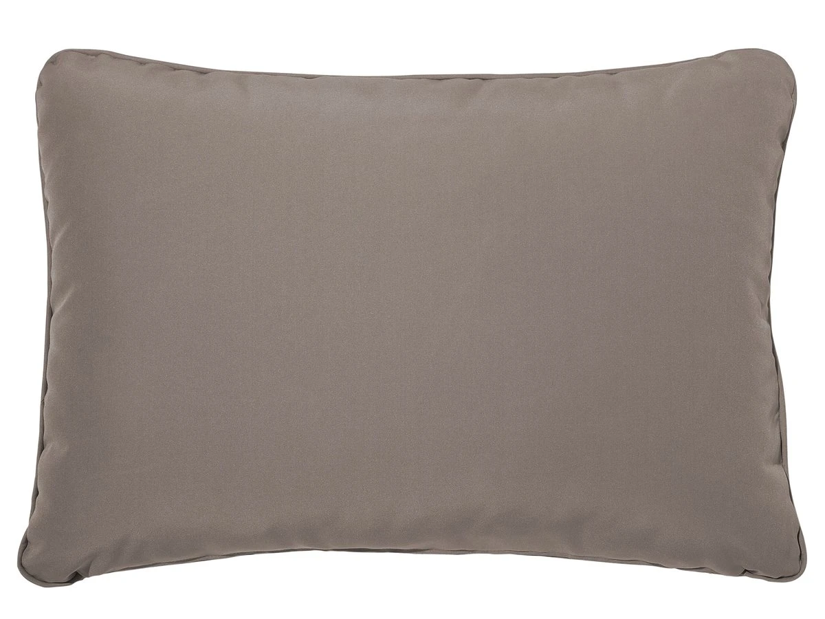 Banco De Jardín En Madera Clara Con Cojines Grises PORTICI - Imagen 9